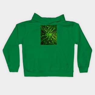 Middle of forest Kids Hoodie